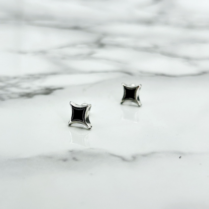 Black Flash Earings ✦