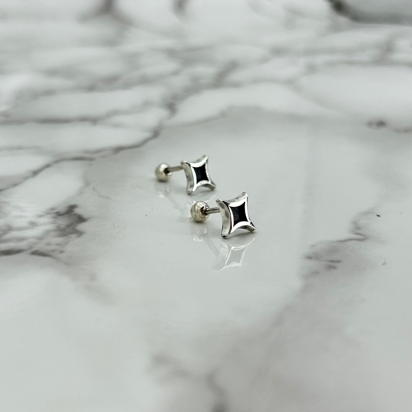 Black Flash Earings ✦